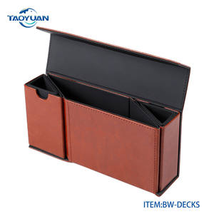 Estuche de Cuero Cuadrado Moderno con Diseño Más Reciente de 2020 para TCG MTG, Cierre Magnético, Delgado como una Tarjeta Mágica, Capacidad de Carga de 10 kg - Product Image 3