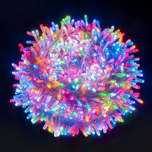 <b>LED</b> Flashing Display Screen Christmas <b>Tree</b> <b>Lights</b> IP67 Waterproof Snowflake Shape Warm White <b>LED</b> Copper Material Battery - Product Image 5