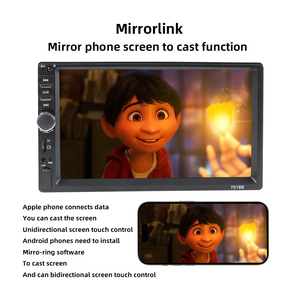 Layar CarPlay 7-Inci, Gambar Mundur Nirkabel, Penjualan Panas Lintas Negara, untuk Layar Kontrol Pusat Otomotif dan Sepeda Motor - Product Image 3