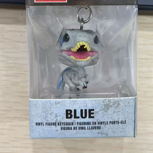 Porte-clés de poche <span class=keywords><strong>Dinosaure</strong></span> Vélociraptor Bleu Collection Jouets Figurine de parc - Product Image 2