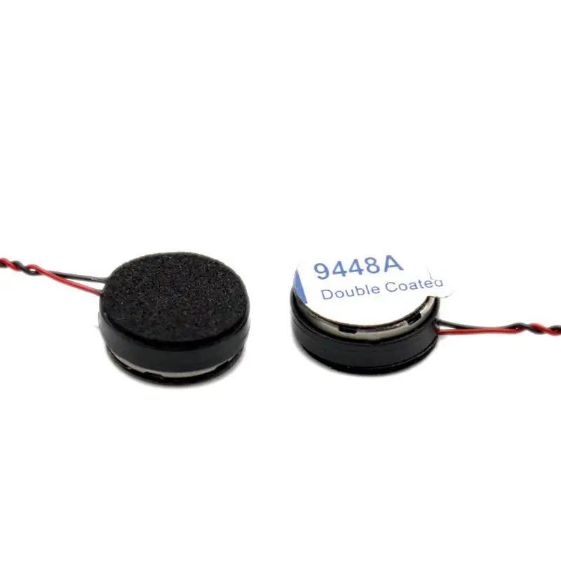 16MM Mini Audio Exciter Transducer 8Ohm 0.2W Bone Conduction Speaker Driver Unit for Headphone