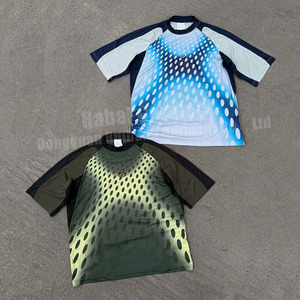 Camisetas de Fútbol Retro para Hombre <span class=keywords><strong>Rabal</strong></span>, Personalizables con Serigrafía, Secado Rápido, Transpirables, de Malla Oversize, Manga Corta, Poliéster/Nailon - Product Image 1