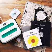 Presse à chaud manuelle portable tout-en-un, nouvelle, 12x10 pouces |   Pour la sublimation de t-shirts et le transfert de vinyle thermocollant pour les entreprises nomades et à domicile