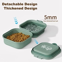 Bol pliable pour animaux de compagnie, écologique, portable, léger, en plastique, pour petits chiens, vente en gros, fabricant sur mesure