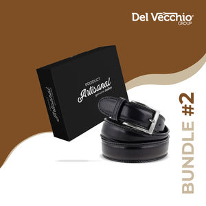 Italiano hecho a mano de liberación rápida moda estilo de negocios diseño personalizado hebilla de Metal 100% cinturón clásico de cuero para hombres - Product Image 3