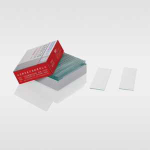 ラボ用品 顕微鏡ガラスカバースリップ スライド7101モデル フロストプレーン 厚さ0.8mm-2mm - Product Image 1