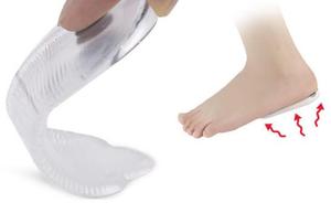 Almohadilla de gel para el talón F0260 para corrección de piernas en forma de O/X, almohadilla para <span class=keywords><strong>la</strong></span> <span class=keywords><strong>palma</strong></span> de masaje, inserción de zapatos, cojín para el cuidado de los pies, plantillas ortopédicas de silicona - Product Image 4