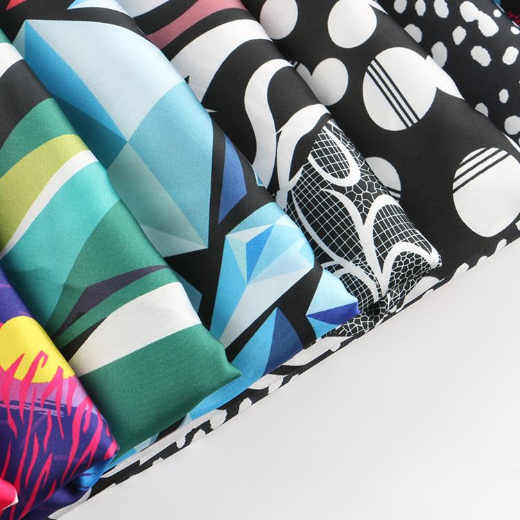 Модная дизайнерская шифоновая ткань с цветочным принтом на заказ из полиэстера и шелка