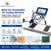 Impresora de Inyección de Tinta Térmica de Alta Resolución Compatible con Múltiples Tintas para Impresión de Códigos en Plástico, Metal y Cartón