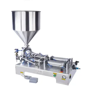 Filling machine and honey sauce filling machine for pepper sauce semi automatic