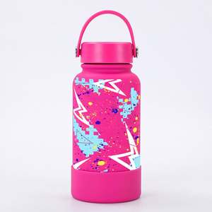 Vente en gros de bouteille de sport multi-tailles à double paroi avec logo personnalisé bouteille à vide en acier inoxydable gobelet 18oz 32 oz bouteille d'eau - Product Image 2