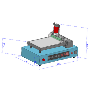 <span class=keywords><strong>350</strong></span> ° Máquina de Recubrimiento al Vacío con Cinta Calentable C, con Ranura Calentada y Cuchilla de Espacio Fijo para Película de Batería de Litio - Product Image 3