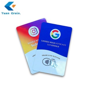 Tùy chỉnh NFC thẻ kinh doanh PVC cho khách sạn Phương tiện truyền thông xã hội <span class=keywords><strong>Google</strong></span> đánh giá RFID thẻ thông minh thanh toán không thấm nước nhà cung cấp OEM/ODM - Product Image 5