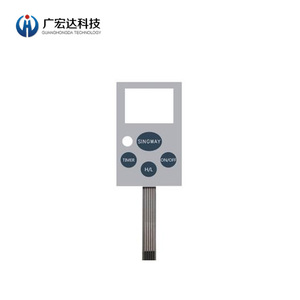 Tùy chỉnh OEM Dịch Vụ Nhà Máy bán hàng Tactile điều khiển đồ họa lớp phủ cơ khí hoạt động điều khiển từ xa bảng điều chỉnh màng Bảng điều chỉnh - Product Image 2