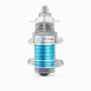Bomba de agua autocebante de microdiafragma de acero inoxidable de grado alimenticio DC 12V 15W para purificador de ósmosis inversa - Product Image 1