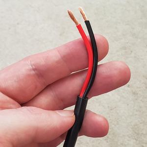 16AWG Câble LED basse tension 2 conducteurs dans le mur/dans la terre PVC chemisé CCA/CU Fil de haut-parleur Câble électrique 16/2 noir en bobine - Product Image 4