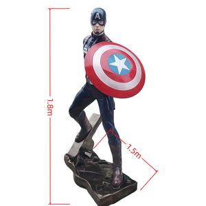 Estatua <span class=keywords><strong>de</strong></span> Spider-Man Escalando <span class=keywords><strong>de</strong></span> 2.4 Metros <span class=keywords><strong>de</strong></span> Altura, Escultura <span class=keywords><strong>de</strong></span> Resina, Gran Escultura Decorativa para Exteriores - Product Image 4