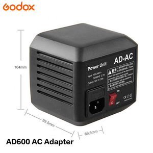 Godox AD600BM Studio Accessories AD-AC AC Power Unit Source Adapter avec câble pour Ad600bm Ad600 Slb60w <span class=keywords><strong>Photo</strong></span> Studio Kits - Product Image 4