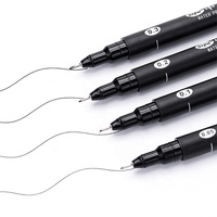 Stylo à dessin à pointe fine Sipa SA700, lot de 10 variétés pour le dessin, l'écriture et la graphisme sur papier, encre permanente, stylo fineliner