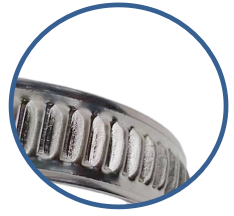 जर्मन प्रकार क्लैंप गैल्वेनाइज्ड धातु स्विच क्लिप हार्डवेयर पॉलिश सतह उपचार पाइप फिटिंग के साथ - Product Image 5