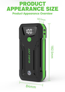 Xe di động pin nhảy khởi động 12V xe khởi động 4 trong 1 xe khởi động nhảy bắt đầu xe bắt đầu thiết bị điện Booster - Product Image 6