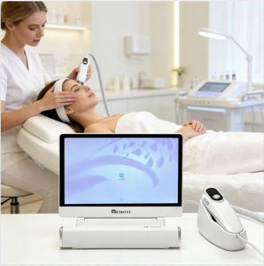 11.6 Android Scalp Skin Analyzer Dual Probe 200X 50X 3-Spectrum Hair Follicle Detector with APP Archive Data Record - Product Image 1