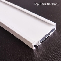 Top Track Rail Set-Bar Fenêtre Rouleau Rideau Partie Matériel Kits Rouleau Abat-jour Composant Support Stores À Rouleaux Embrayage Accessoires