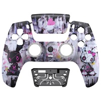 EXtremeRate Coque de remplacement personnalisée en plastique ABS par sublimation pour manette Dualsense PS5