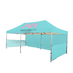 10x10 Ft fabbrica pieghevole baldacchino tenda fiera Pop-up esterno gazebo tenda per eventi di copertura in tessuto