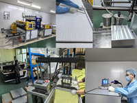 Boîtier de filtration d'air industriel HEPA pour système CVC et ventilation de salle blanche