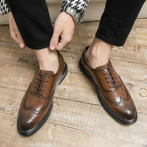 Zapatos Derby de Estilo Británico para Hombre 2026, Zapatos Formales de Cuero con Aumento de Altura Oculto para Novio, Moda para Bodas, Combinan con Todo - Product Image 3