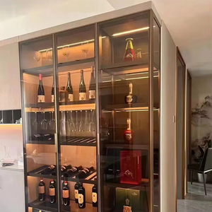 Jingshun hiện đại cao cấp kính Giá rượu Tủ 20 + kệ trong suốt trang trí tủ trưng bày nội thất nhà - Product Image 5