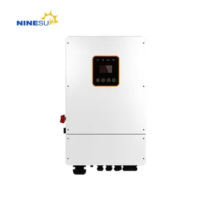 Controlador de carga Solar Mppt integrado, regulación de alta tensión, 8kw, 10kw, 12kw, salida de onda sinusoidal pura, inversor de fase dividida