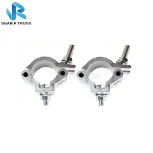 Factory price Swivel coupler 100kg for D50mm Tube .W30, aluminum truss connecting clamp for stage