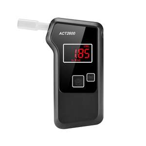 Nouveau testeur d'alcool numérique <span class=keywords><strong>portable</strong></span> à pile à combustible, lactomètre, prix, niveau d'ivresse pour avertissement routier - Product Image 4