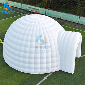 Offre Spéciale personnalisé 4 personnes gonflable Air tente discothèque LED <span class=keywords><strong>Camping</strong></span> Igloo pour publicité extérieure <span class=keywords><strong>location</strong></span> géant publicité - Product Image 2
