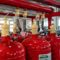 Système d'extinction d'incendie automatique FM200/Novec1230 FK5112 pour centre de données, batteries de stockage d'énergie (BESS), certifié CCC Chine