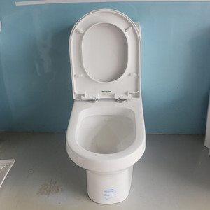 Inodoro de una Pieza V625, Distancia entre Agujeros de 250 mm, Descarga Directa, Cerámico, Montaje en Suelo, Moderno, para Baño - Product Image 2