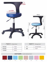 Mobilier dentaire mobile tabouret fauteuil de médecin fauteuil dentaire réglable fauteuil dentaire confortable fauteuil de dentiste