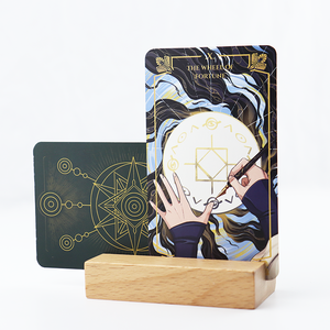 Tarjetas <span class=keywords><strong>de</strong></span> oráculo personalizadas, semilla <span class=keywords><strong>de</strong></span> estrella, 350 Gsm, Impresión <span class=keywords><strong>de</strong></span> Tarot, Ángel Jumbo - Product Image 2