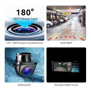Cámara de Reversa Wemaer, Electrónica Automotriz OEM AHD, Impermeable, Visión Nocturna, Gran Angular, Cámara de Estacionamiento Segura para Vw/Audi/<span class=keywords><strong>Skoda</strong></span> - Product Image 3