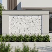 Pavés en grès blanc naturel au design moderne, durables et écologiques, pour usage extérieur et intérieur, garantie 5 ans
