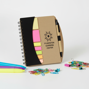 Mini Agenda con Penna, Segnalibri Adesivi, Stampa Logo Personalizzata, Regalo Aziendale Promozionale, Omaggio Aziendale, Organizzatore da Viaggio - Product Image 4