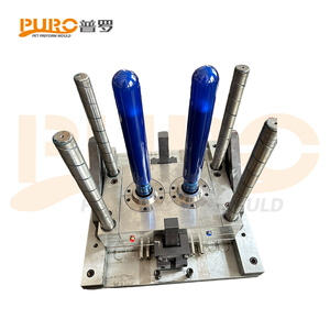 Cetakan Injeksi Preform PET 2 Rongga Puro dengan Hot Runner Pin Valve Mold untuk Produksi Botol Plastik Hasil Tinggi - Product Image 3