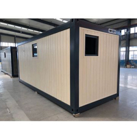 Usine OEM ODM : Maisons conteneurs préfabriquées en kit 20FT/40FT, personnalisées, pour extérieur et souterrain, design moderne, étanches, avec chambre, pour centre commercial