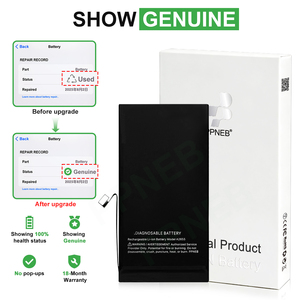 แบตเตอรี่วินิจฉัยสำหรับ <span class=keywords><strong>iPhone</strong></span> ของแท้6 <span class=keywords><strong>7</strong></span> 8 x XR <span class=keywords><strong>XS</strong></span> 11 12 13 14 15 PRO MAX แบตเตอรี่โทรศัพท์วินิจฉัยเป็นของแท้ไม่มีป๊อปอัป - Product Image 5
