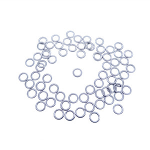 Anneau simple sans soudure Ztc073 04 en acier inoxydable 304 pour accessoires de pêche à la ligne, fixation d'hameçons 1 2 5 7 6mm 1 5 6 5 9 5mm - Product Image 5