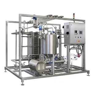 Manufacturing Plant ISO9001 Milk Juice Beer Pasteurizer Machine Price Heat Exchanger