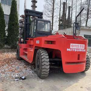 Chariot élévateur diesel original d'occasion Mitsubishi FD250 Transpalette automatique parfait de 25 tonnes avec moteur de pompe Japan Core Component - Product Image 3