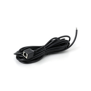 Câble Ethernet industriel blindé noir 8 conducteurs avec <span class=keywords><strong>prise</strong></span> industrielle vers fil étamé nu, faisceau de câblage réseau pour équipement de surveillance CCTV - Product Image 2